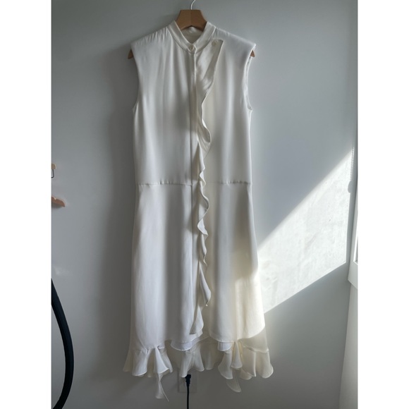 Tibi 4Ply Silk Detached Ruffle - Picture 3 of 6